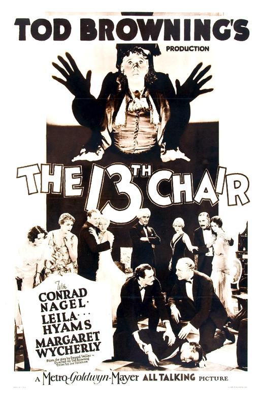 The Thirteenth Chair (1929) poster