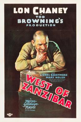 West of Zanzibar (1928) poster