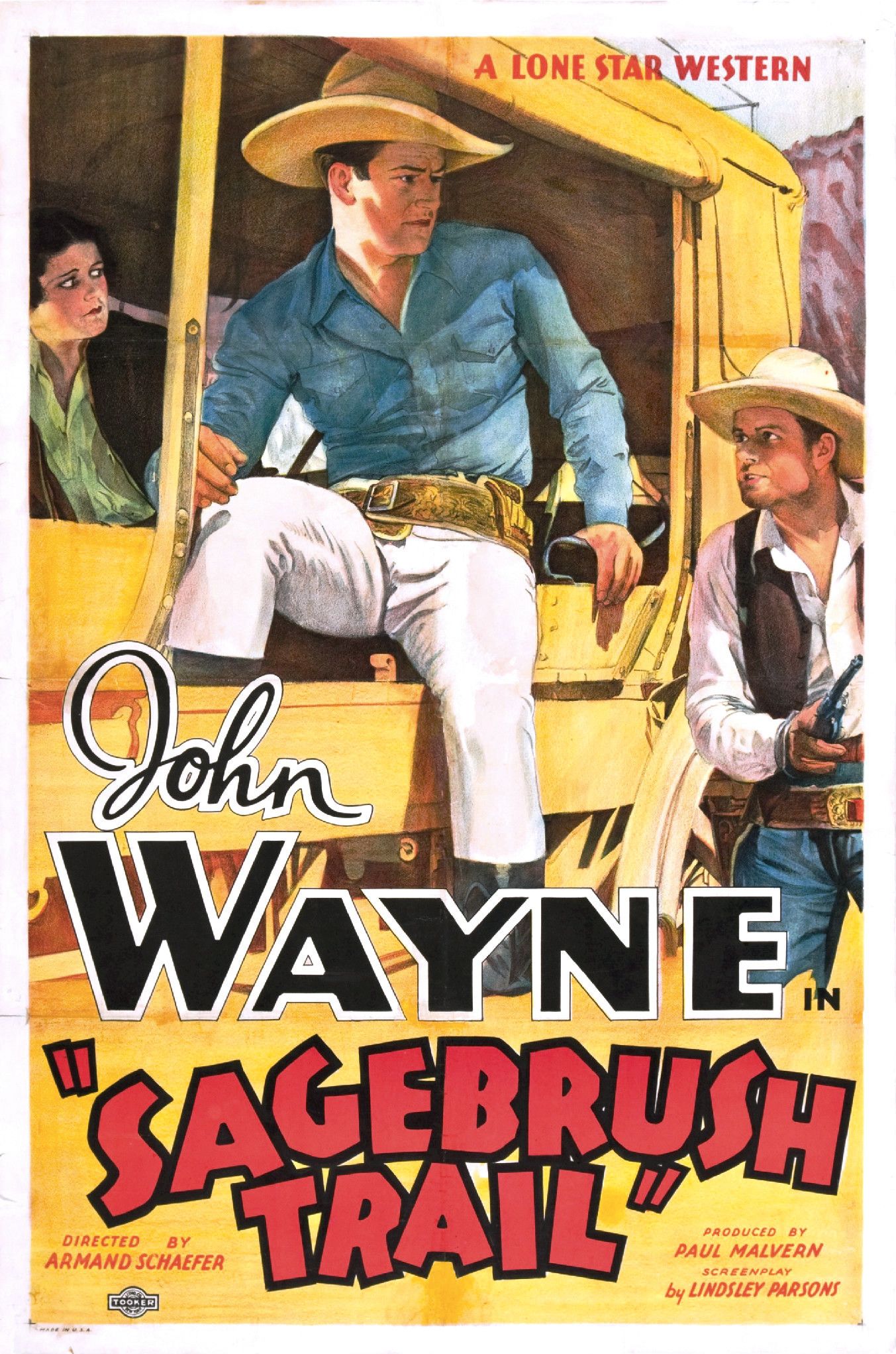Sagebrush Trail (1933) poster