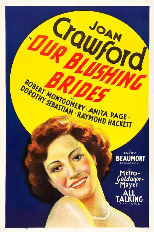 Our Blushing Brides (1930) poster