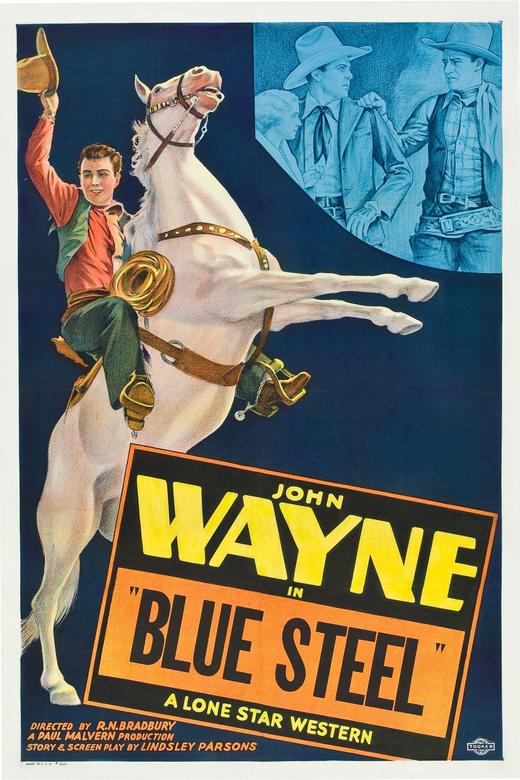 Blue Steel (1934) poster