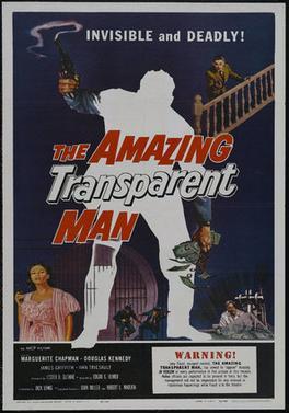 The Amazing Transparent Man (1960) poster