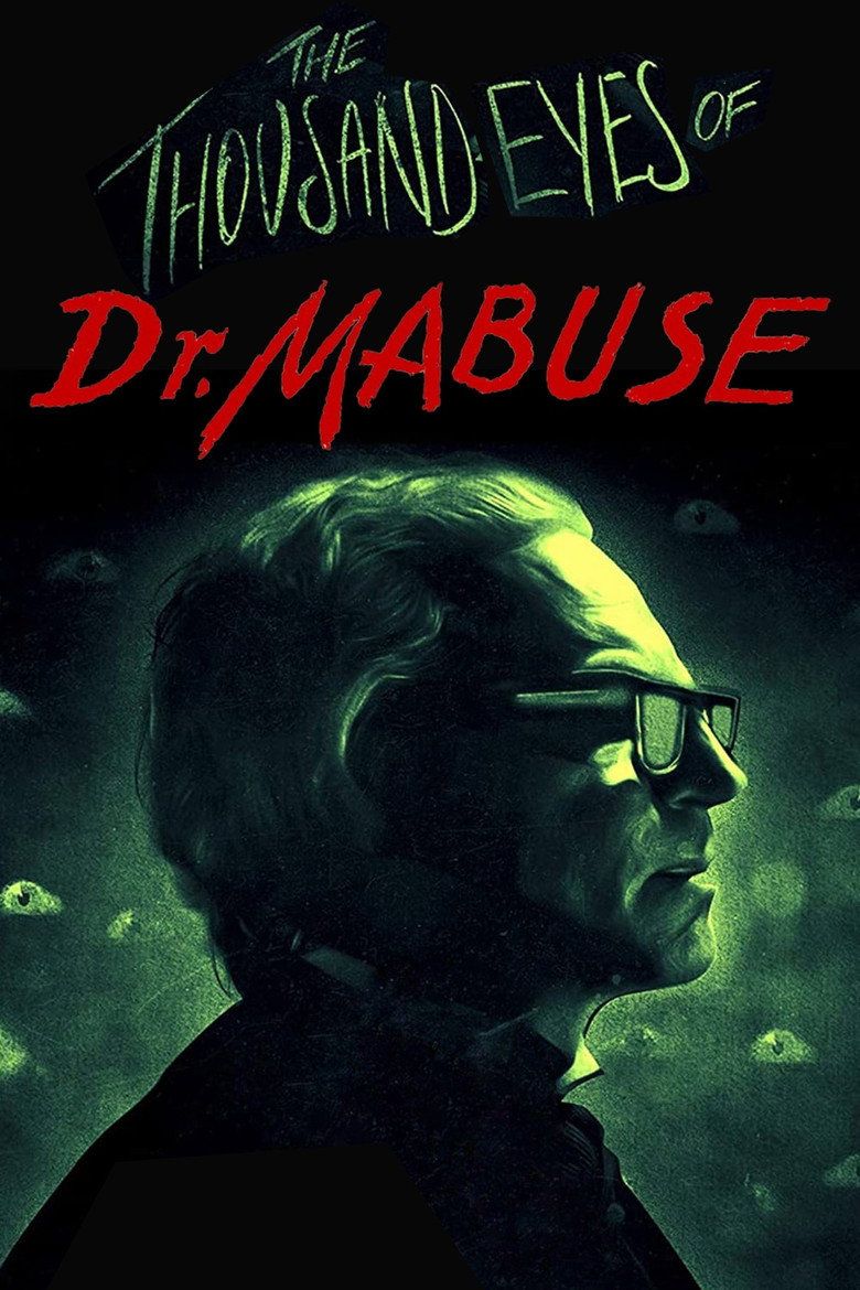 The 1000 Eyes of Dr. Mabuse (1960) poster