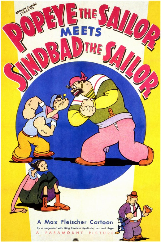 Popeye the Sailor Meets Sindbad the Sailor (1936) poster