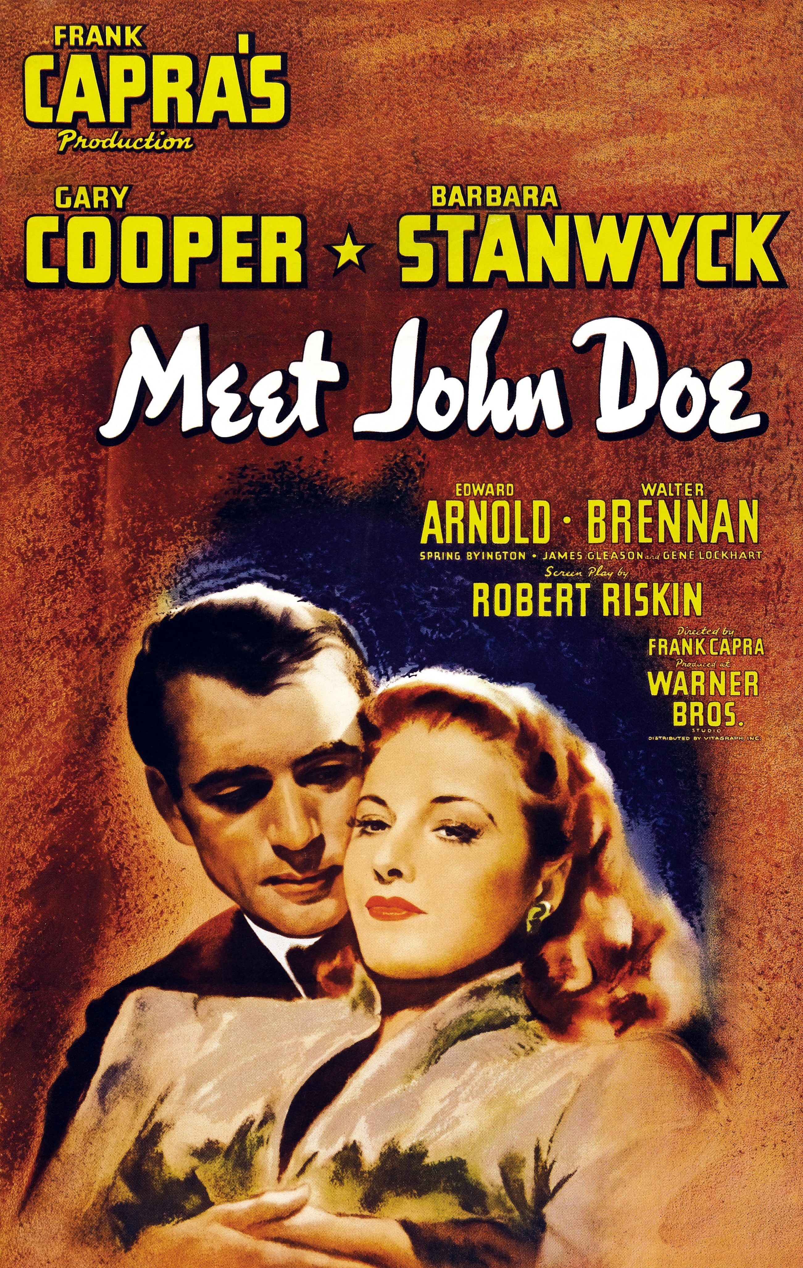 Meet John Doe (1941) poster
