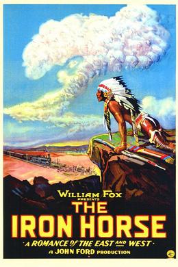The Iron Horse (1924) poster