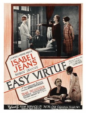 Easy Virtue (1928) poster