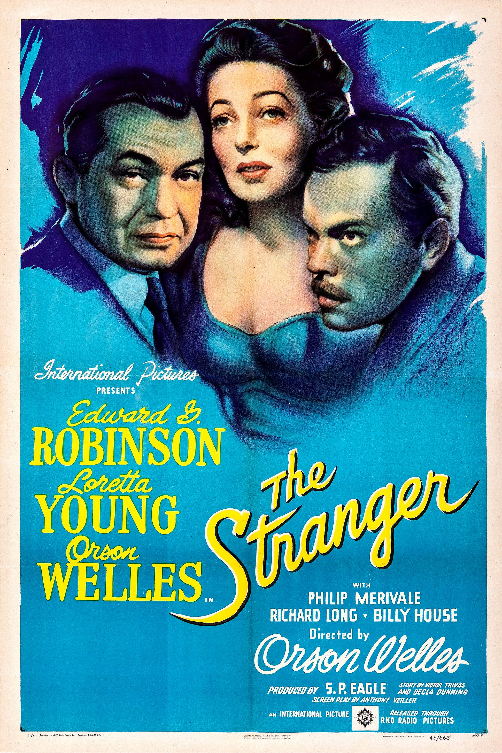The Stranger (1946) poster