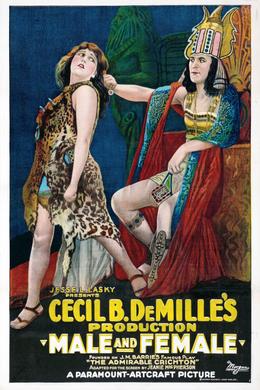 Male and Female (1919) poster