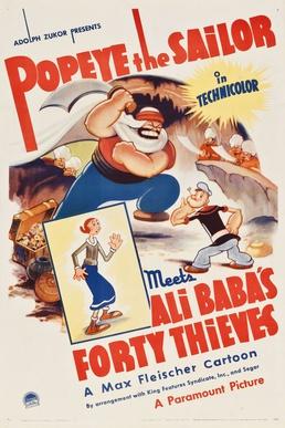 Popeye the Sailor Meets Ali Baba's Forty Thieves (1937) poster