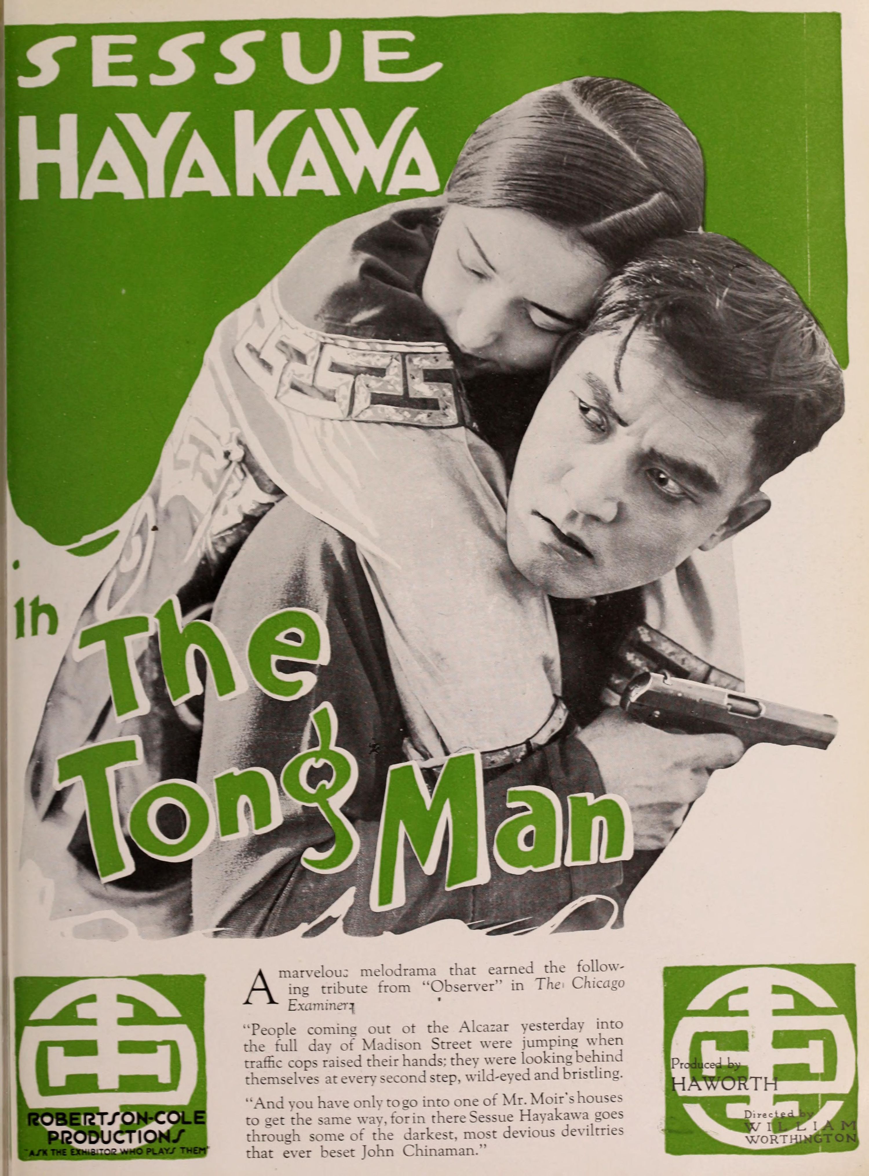 The Tong Man (1919) poster