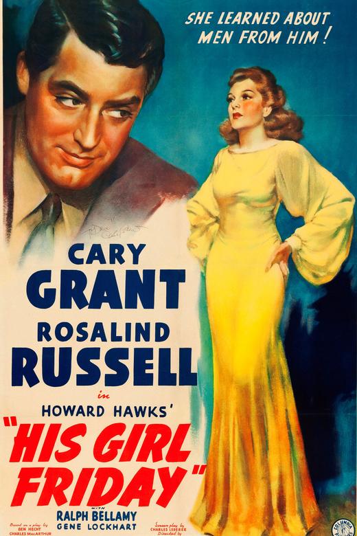 His Girl Friday (1940) poster