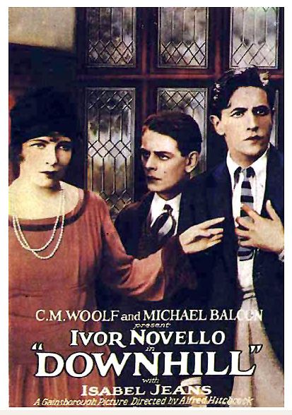 Downhill (1927) poster