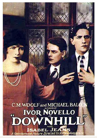 Downhill (1927) poster