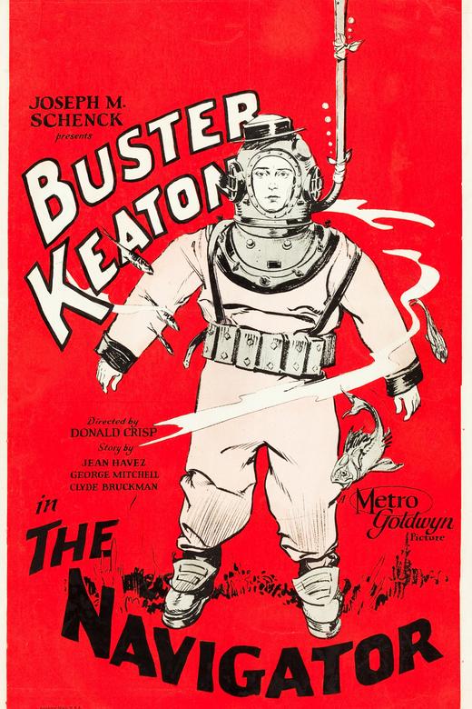 The Navigator (1924) poster