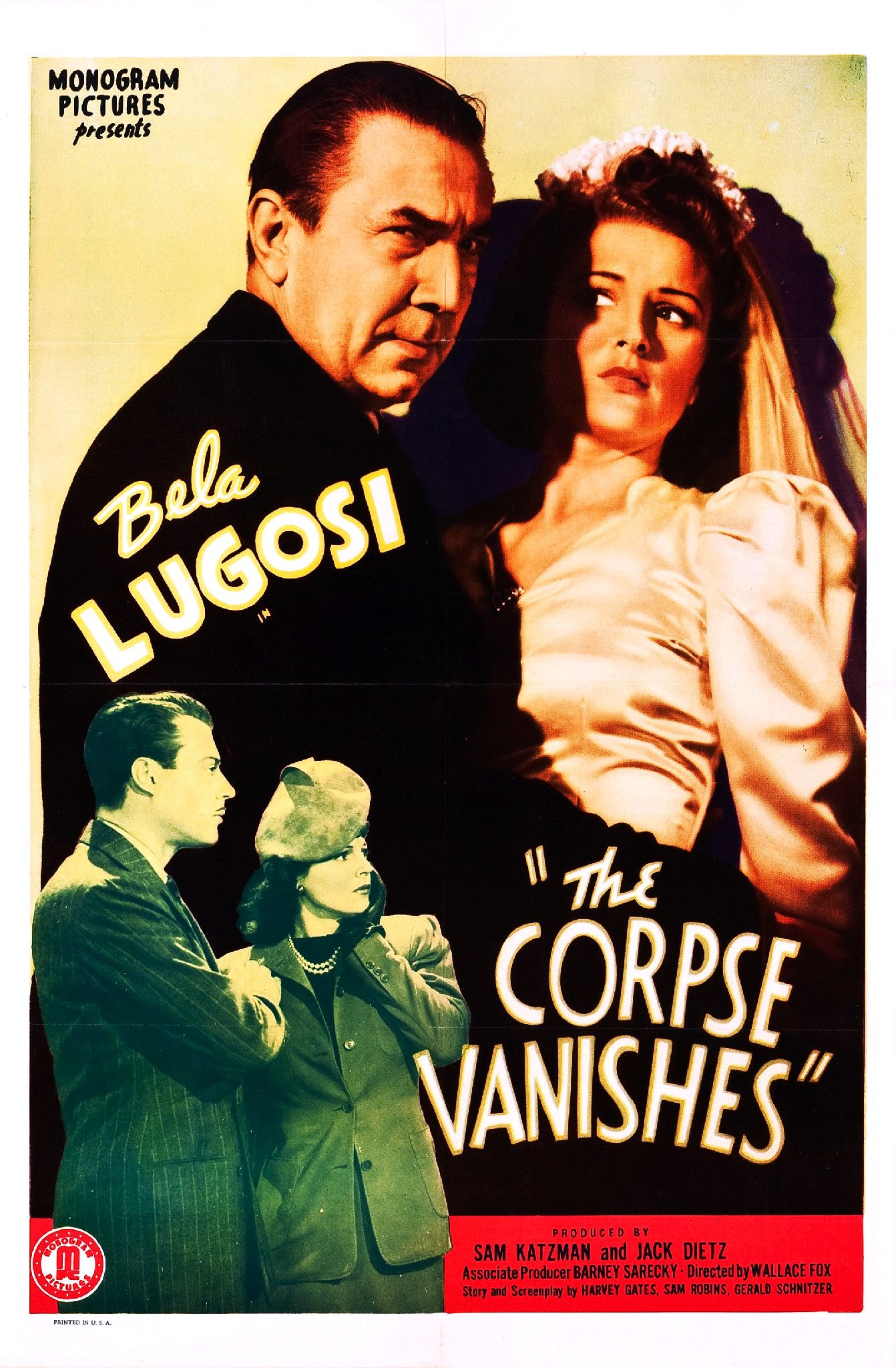 The Corpse Vanishes (1942) poster