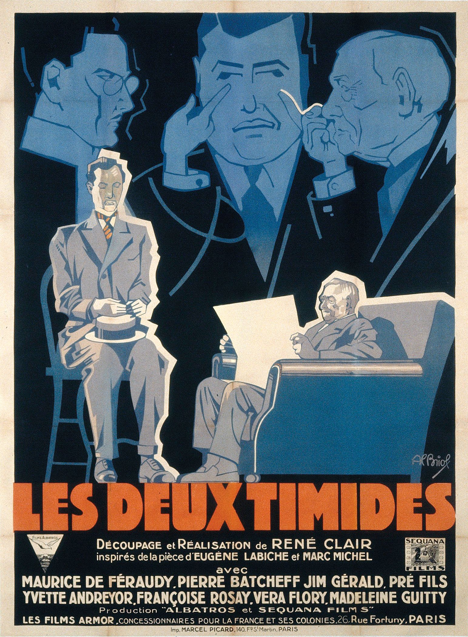 Two Timid Souls (1928) poster