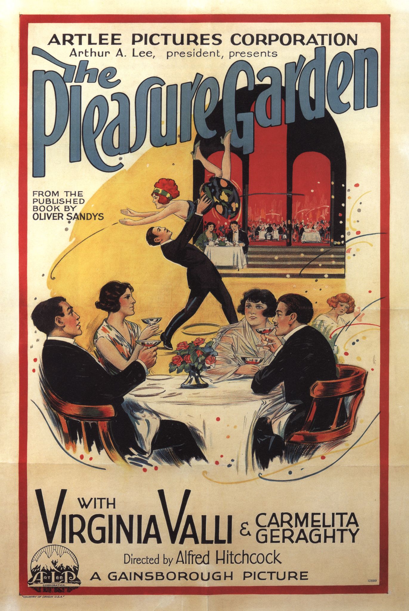 The Pleasure Garden (1925) poster