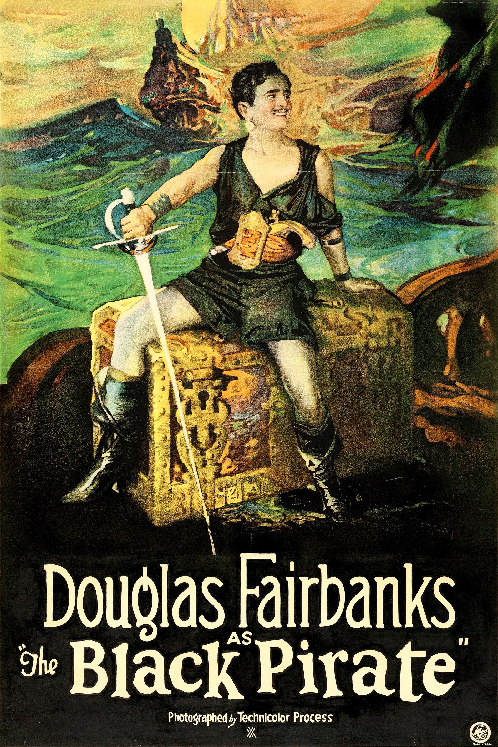 The Black Pirate (1926) poster