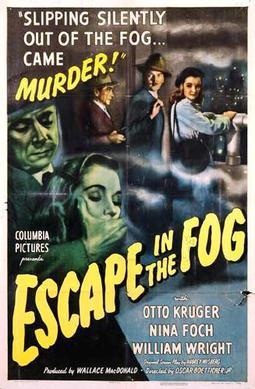 Escape in the Fog (1945) poster
