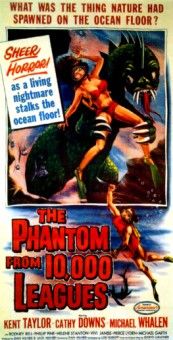 The Phantom from 10,000 Leagues (1955) poster