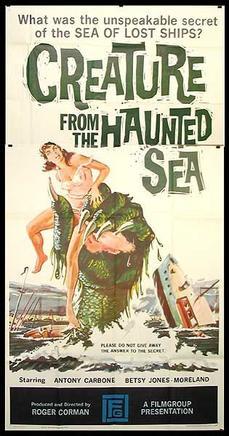 Creature from the Haunted Sea (1961) poster