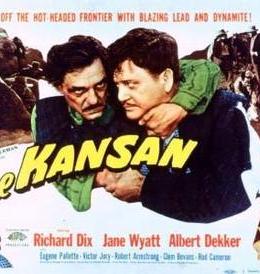 The Kansan (1943) poster