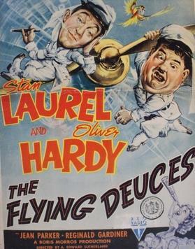 The Flying Deuces (1939) poster