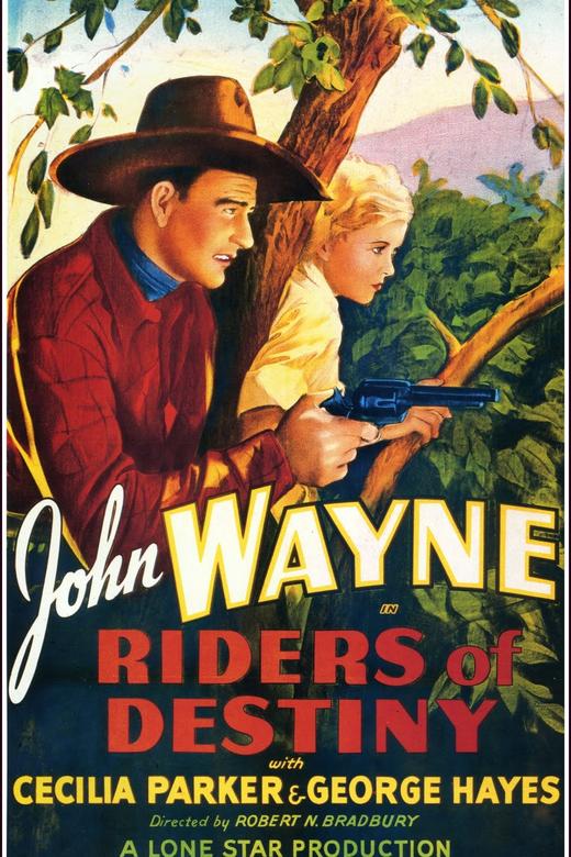 Riders of Destiny (1933) poster