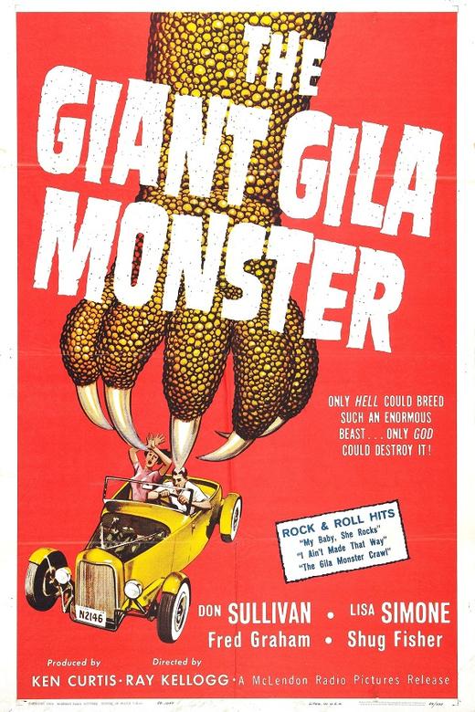 The Giant Gila Monster (1959) poster