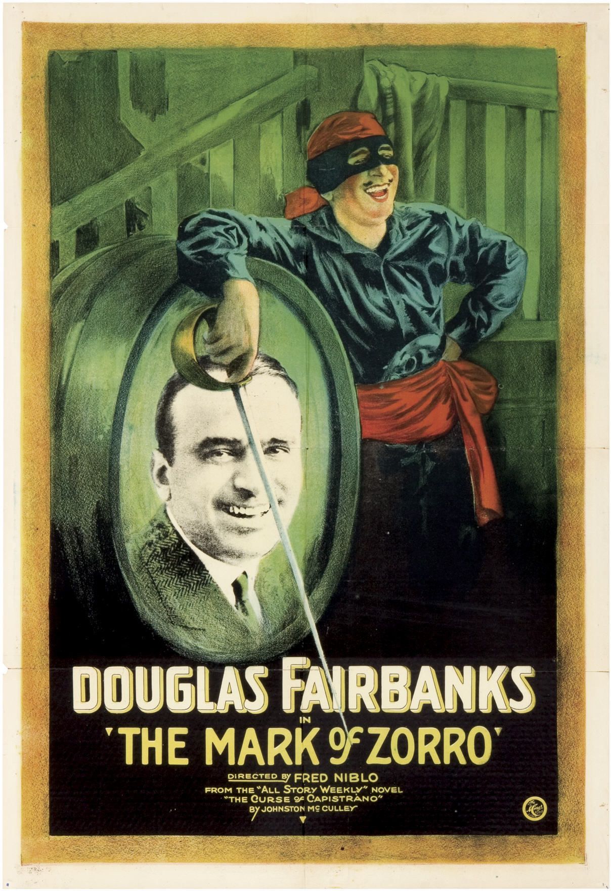 The Mark of Zorro (1920) poster