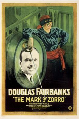 The Mark of Zorro (1920) poster