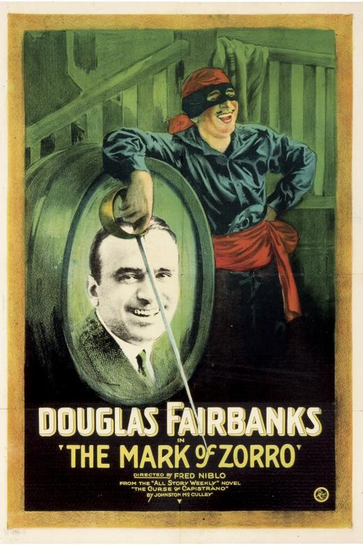 The Mark of Zorro (1920) poster