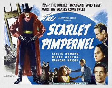 The Scarlet Pimpernel (1934) poster