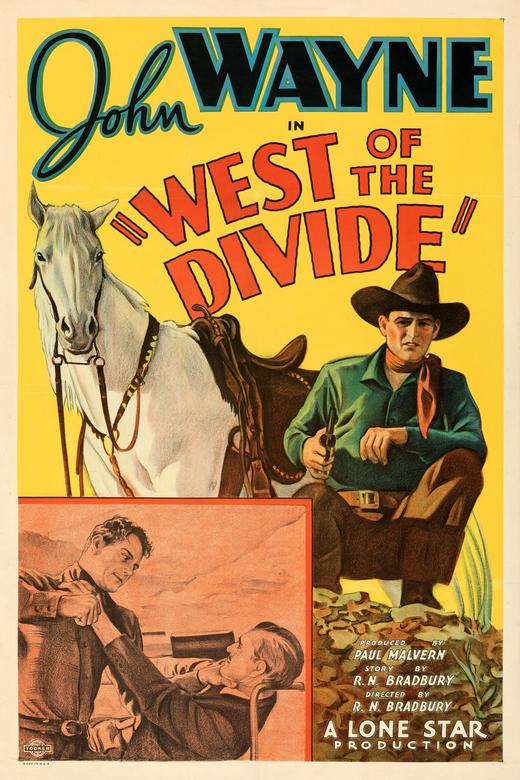 West of the Divide (1934) poster